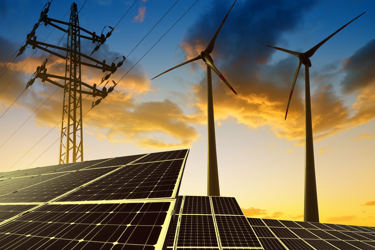 Wind Solar Lines Shutterstock 397235554