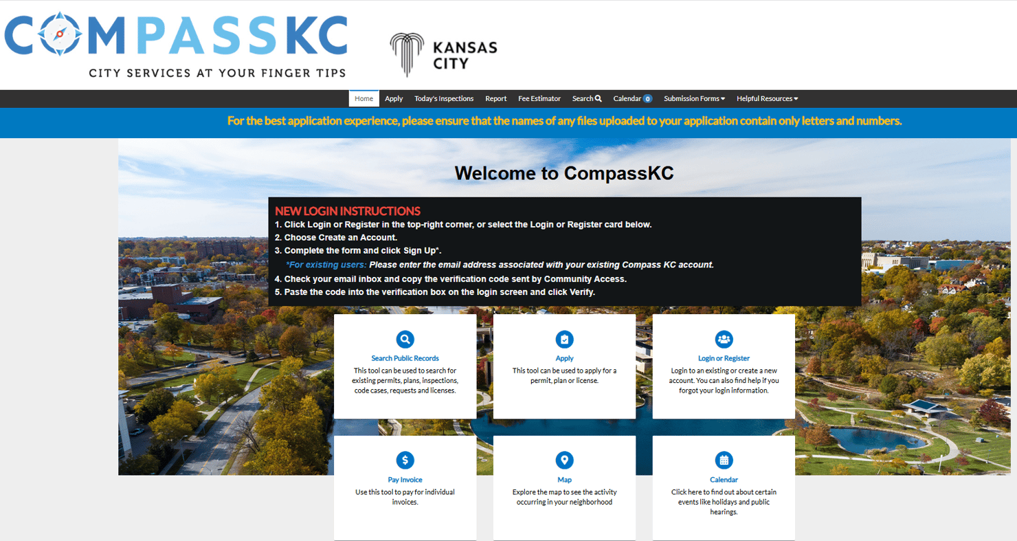 Compass KC Screenshot