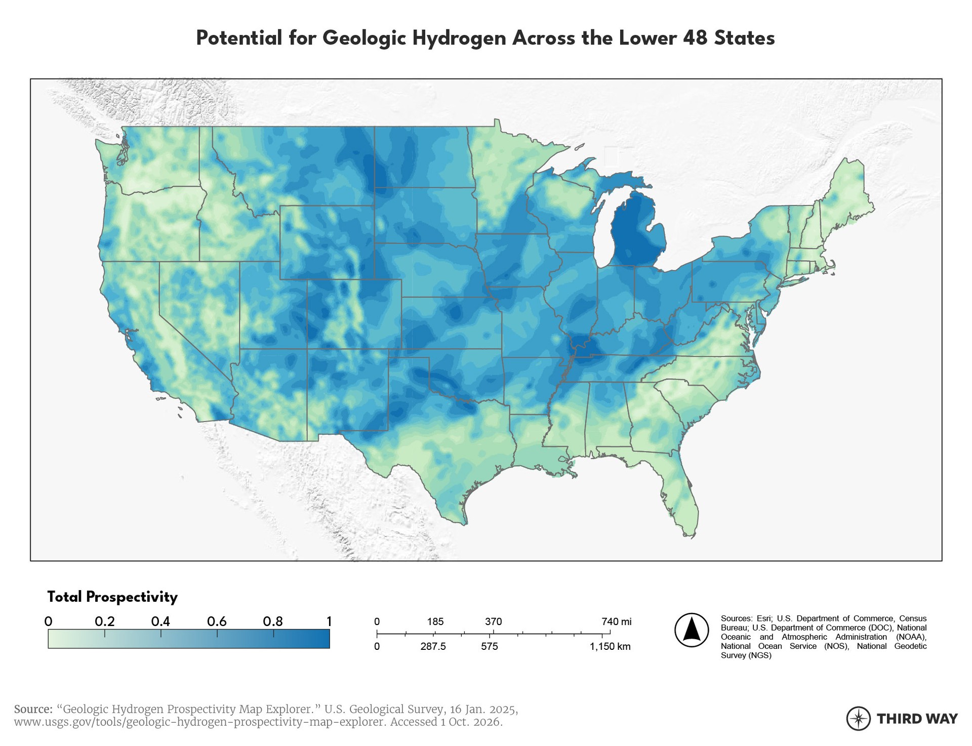 Hydrogen Prospectivity Map