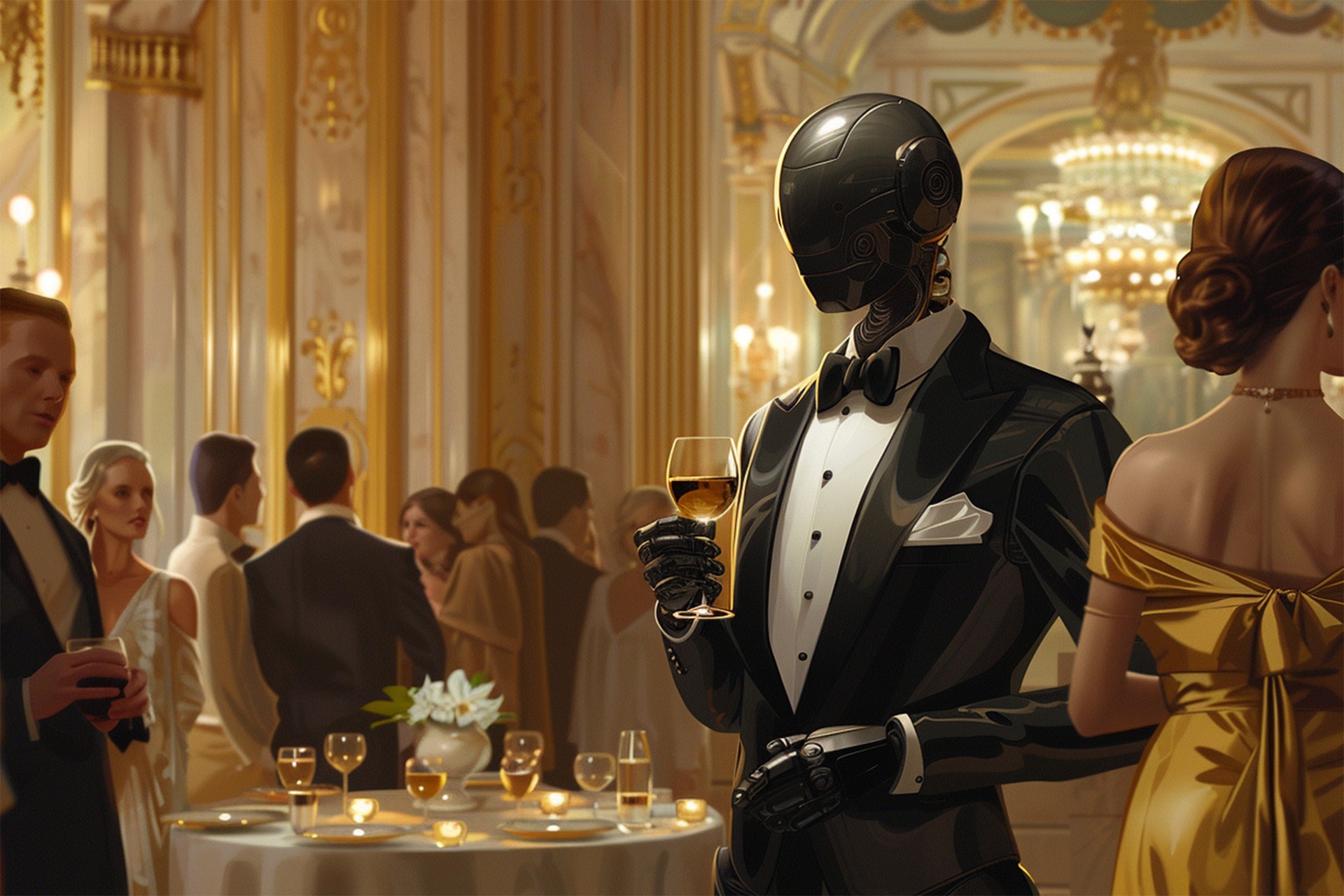 HG 10x05c3135 A robot resembling James Bond wearing a tuxedo in a42ded4d b8a1 445c b110 a60ad3926a9b 0 1 25x