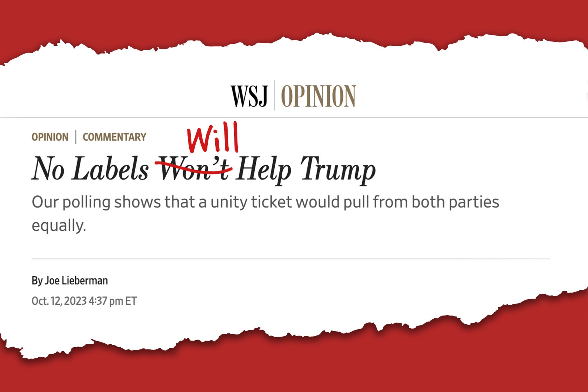 TW Red Line NL WSJ Feature