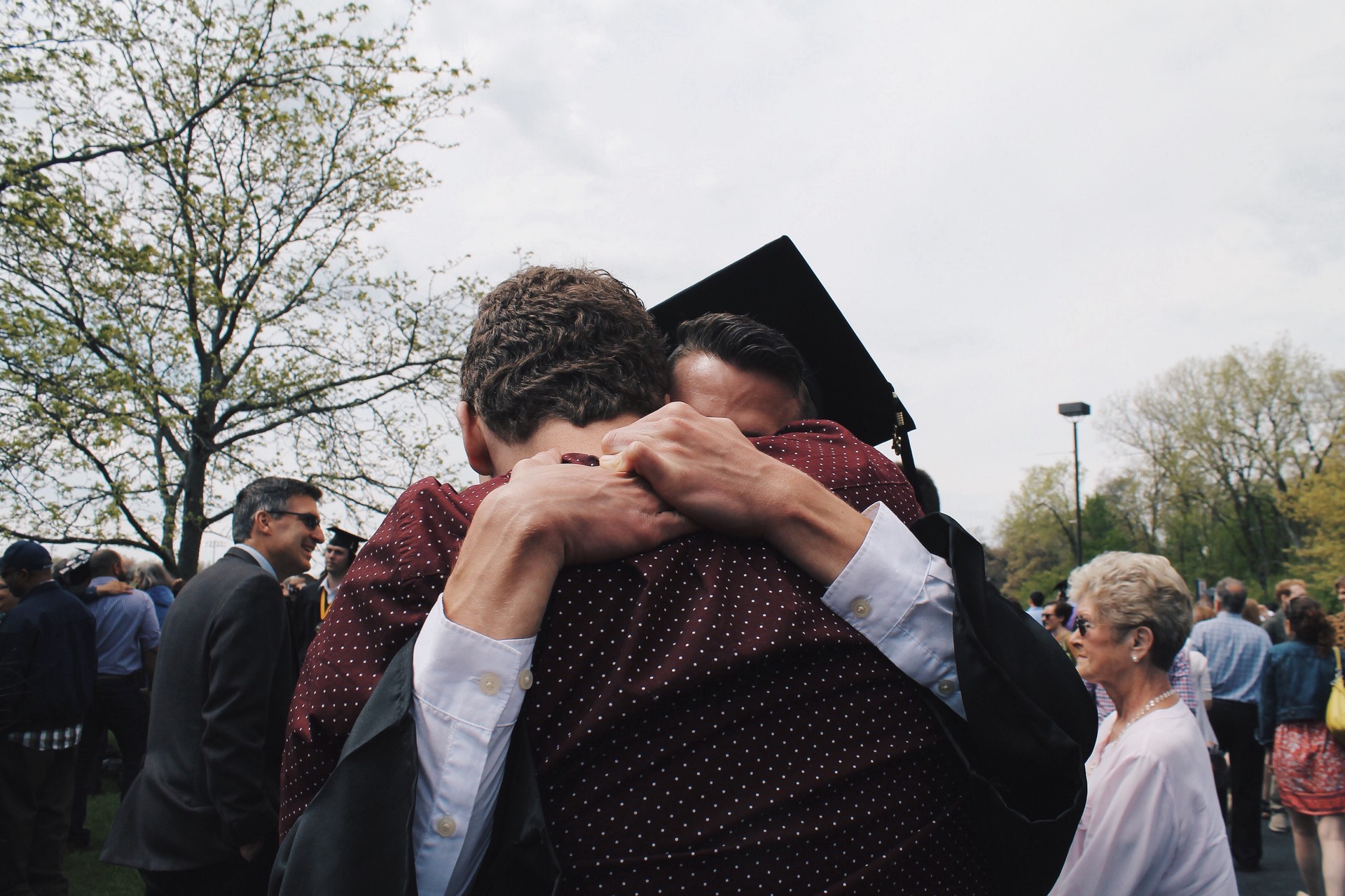 Graduation Hug