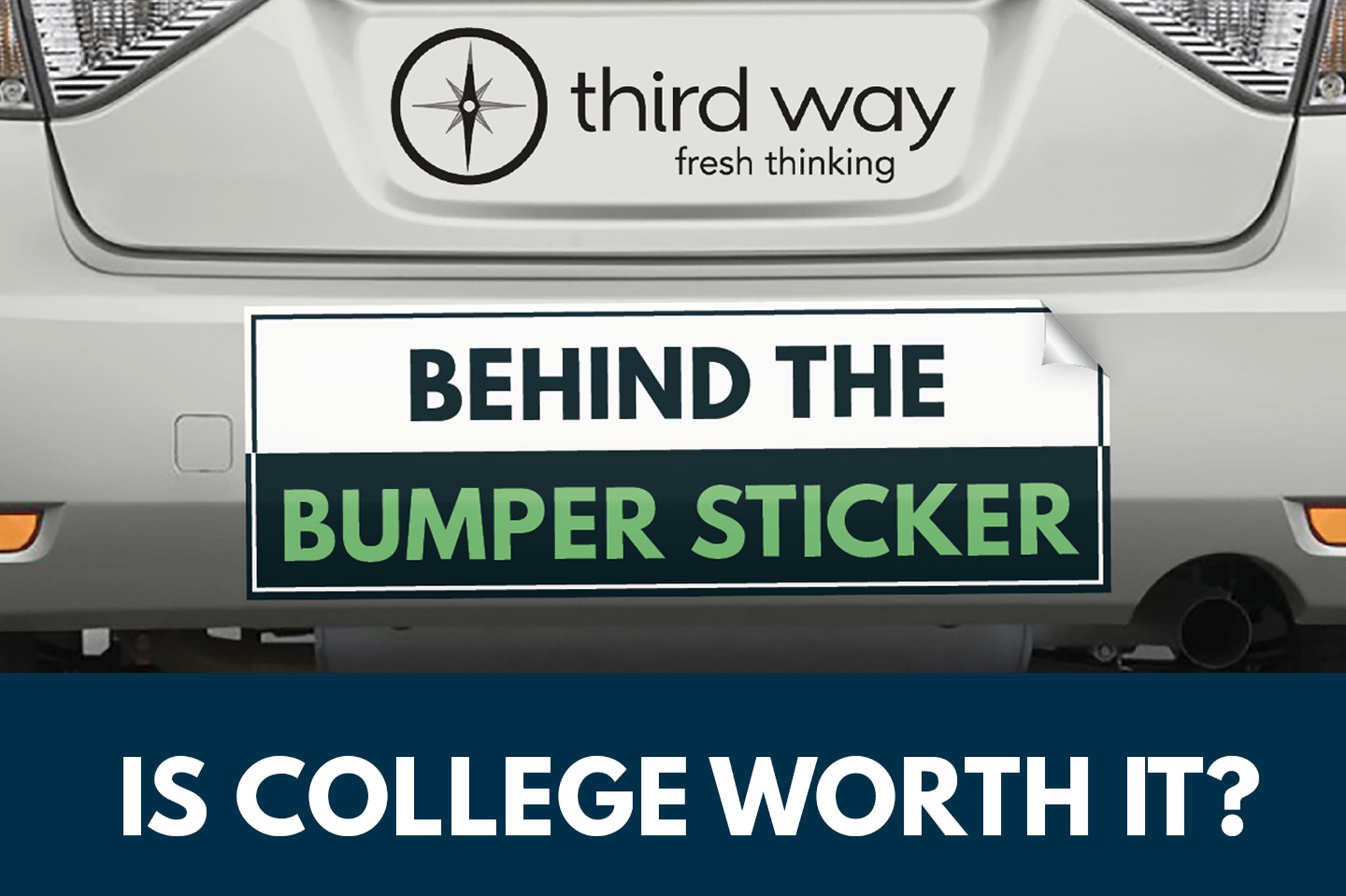 Behind The Bumper Series Is College Worth It