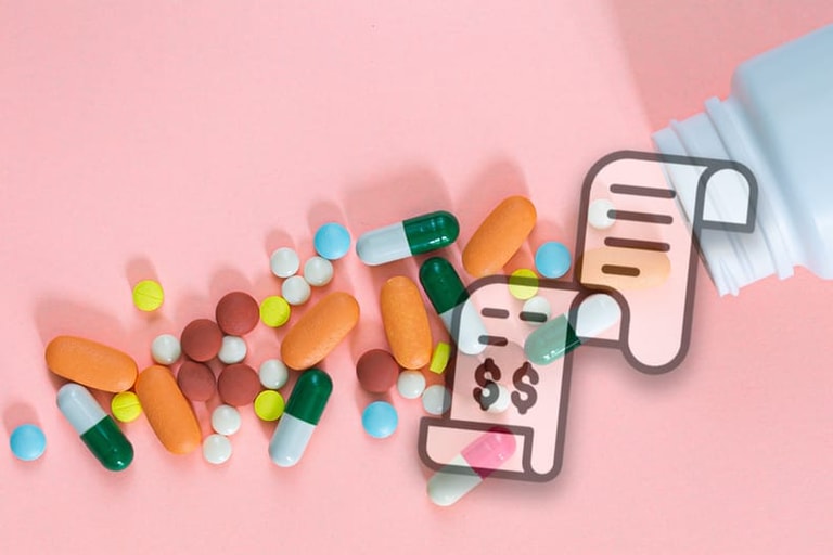 Drug price transparency pills