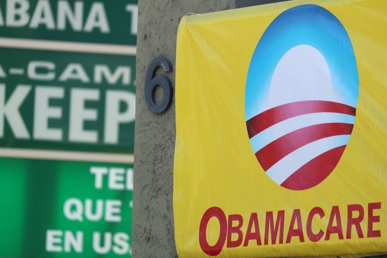 Obamacare Sign