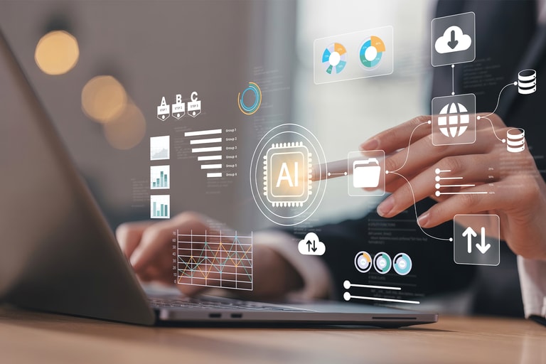 AI Budget Header Graphic