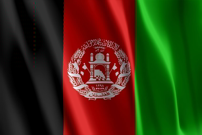 Afghan flag shutterstock 161988254