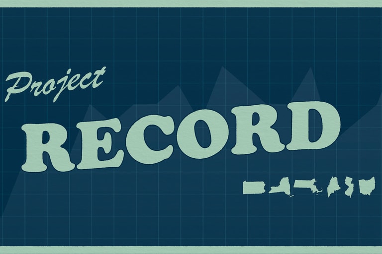 Record Project Series Header T