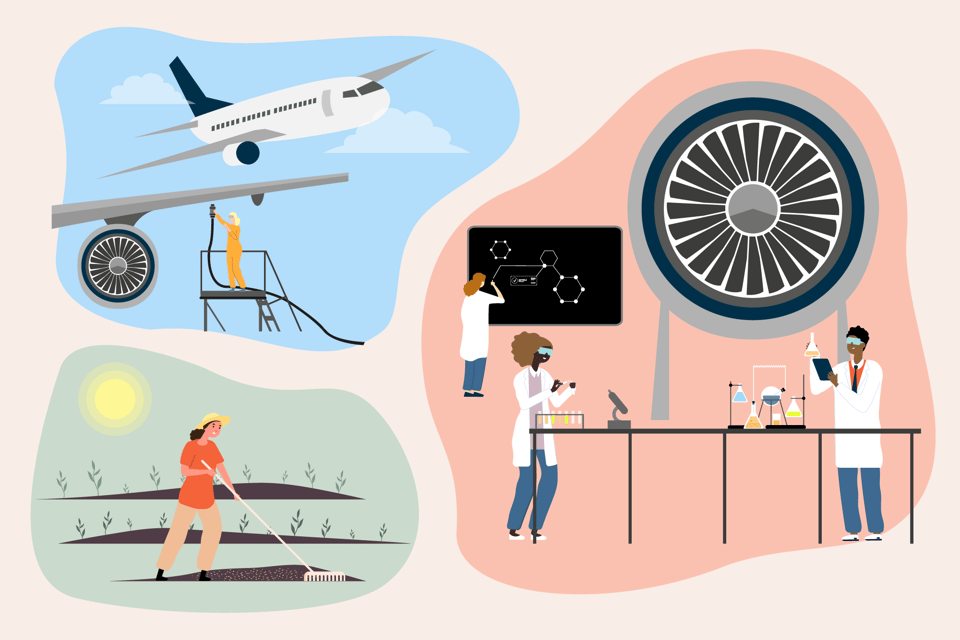 Clean Aviation Header Graphic