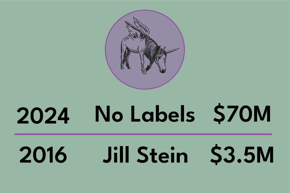 How much money does it take to be a presidential spoiler HG 01