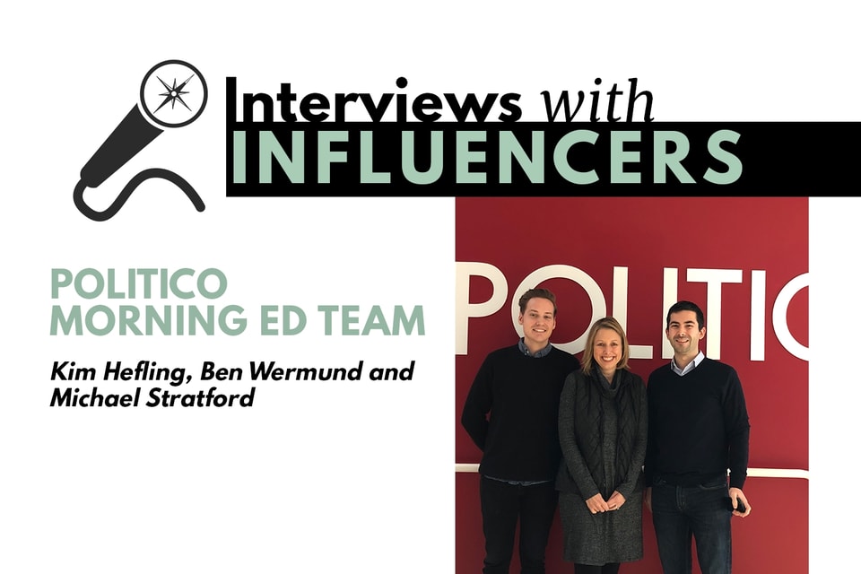 Politico Morning Education Team V3