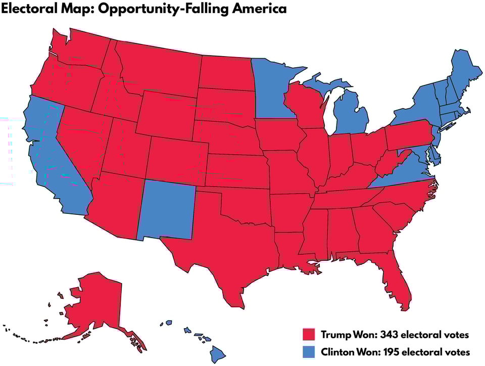 Electoral Map- Opportunity-Falling America