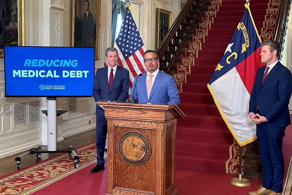 Medical debt header graphic